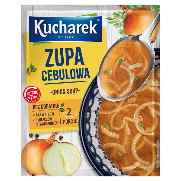 Kucharek Zupa cebulowa 30 g