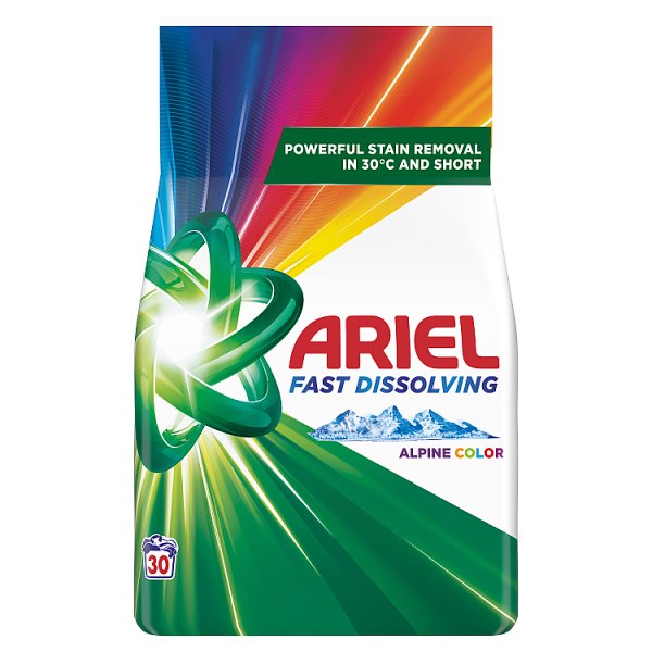 Ariel Alpine Color Proszek Do Prania, 1.65 kg, 30 Prań