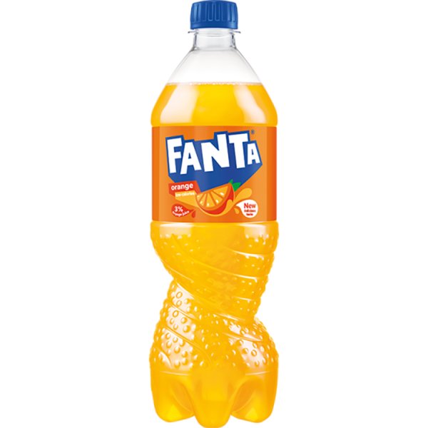 Fanta Napój gazowany o smaku pomarańczowym 850 ml