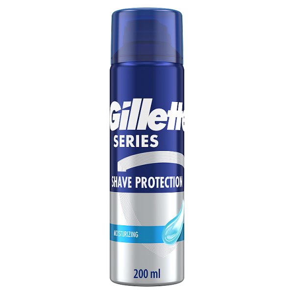 Gillette Series Nawilżający żel do golenia z masłem kakaowym, 200 ml