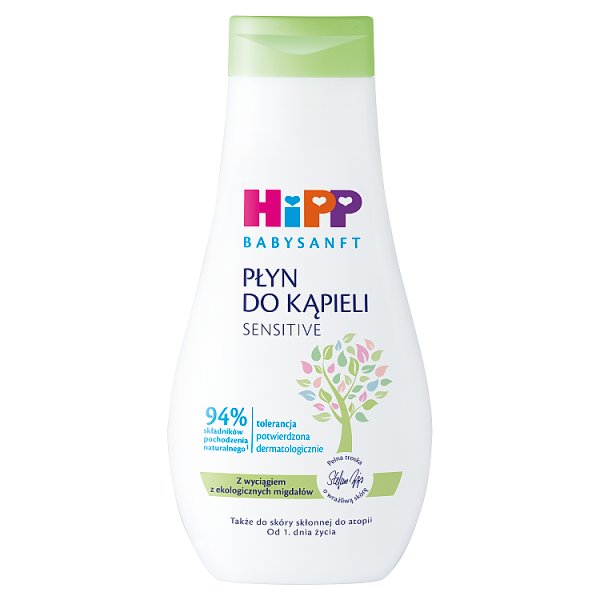 HiPP Babysanft Sensitive Płyn do kąpieli 350 ml