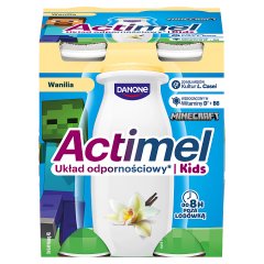 Actimel Kids Napój jogurtowy o smaku waniliowym 400 g (4 x 100 g)