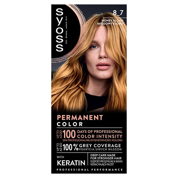 Syoss Krem koloryzujący 8_7 miodowy blond
