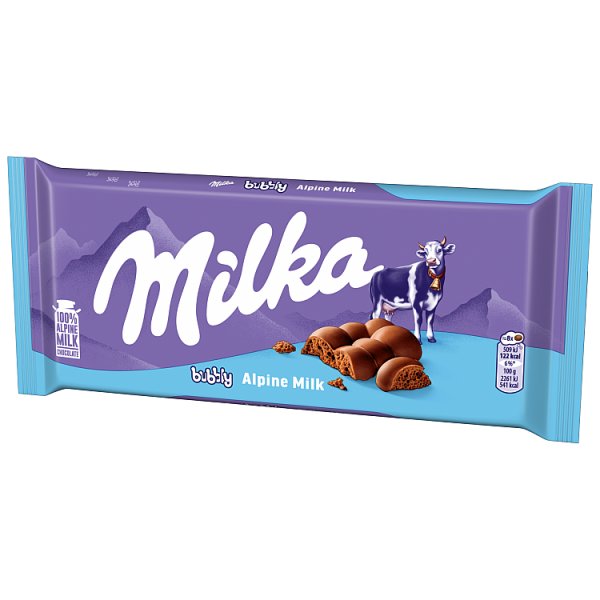 Milka Czekolada mleczna Bubbly 90 g
