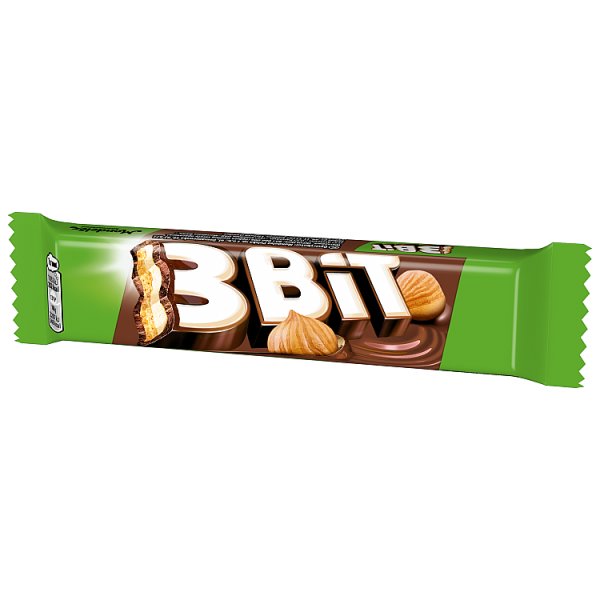3Bit Baton w czekoladzie mlecznej z nadzieniem o smaku orzechowym i herbatnikiem 46 g