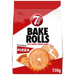 7Days Bake Rolls chipsy chlebowe o smaku pizzy - 150 g