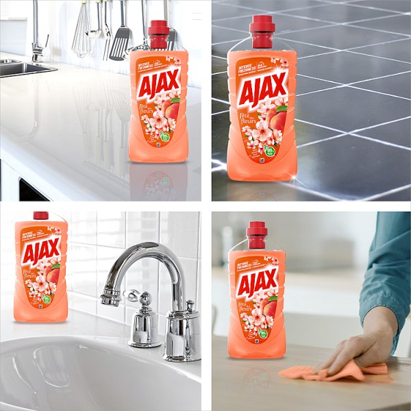 Ajax Fête des Fleurs Kwiat Brzoskwini Płyn uniwersalny 1L