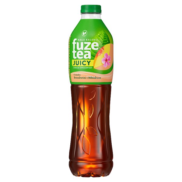 Napój ngaz Fuze Tea juicy peach hibiscus doliczana jest kaucja 0,50 zł