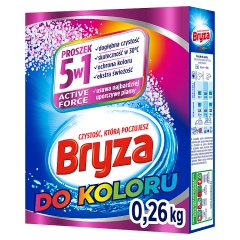 Bryza Active Force 5w1 Proszek do prania do koloru 260 g (4 prania)