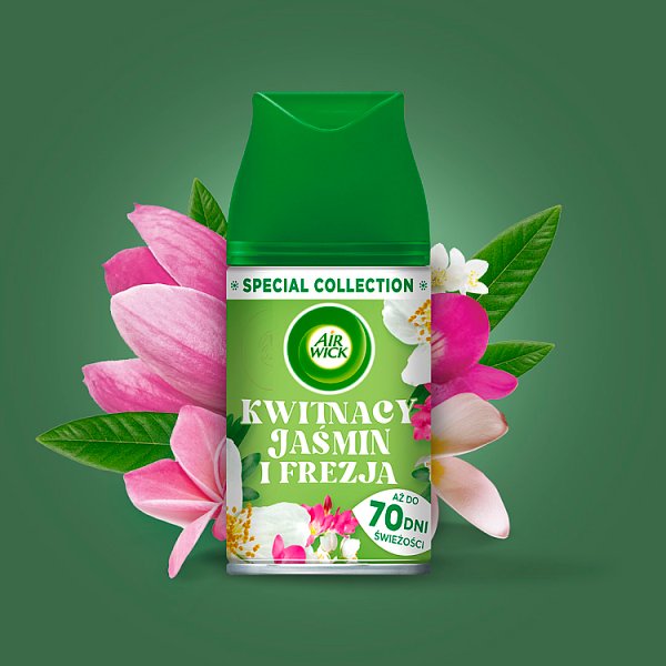 Air Wick Wkład do automatycznego odświeżacza powietrza kwitnący jaśmin i frezja 250 ml