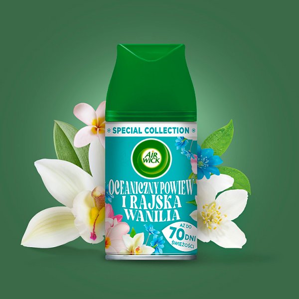 Air Wick Wkład do automatycznego odświeżacza powietrza oceaniczny powiew i rajska wanilia 250 ml