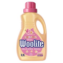 Woolite Keratin Therapy Płyn do prania delikatne tkaniny i wełna 0,9 l (15 prań)