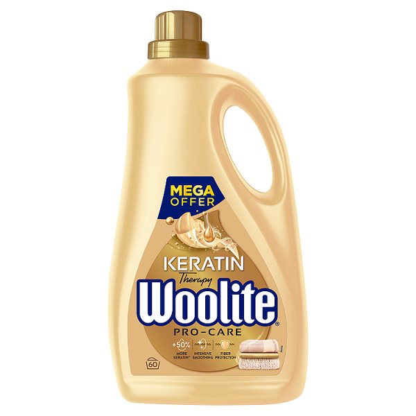 Woolite Keratin Therapy Pro-Care Płyn do prania 3,6 l (60 prań)