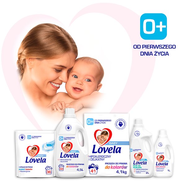 Lovela Baby Proszek do prania do kolorów 1,3 kg