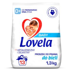 Lovela Baby Hipoalergiczny proszek do prania do bieli 1,3 kg