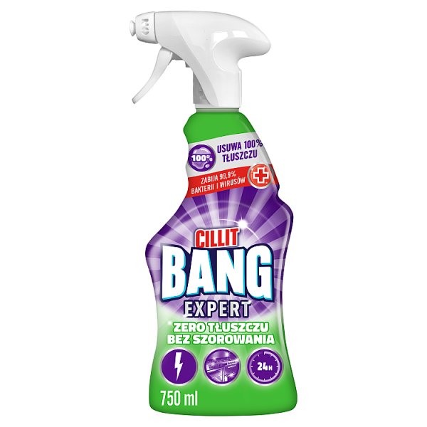 Cillit Bang Expert Spray zero tłuszczu bez szorowania 750 ml