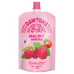 Dawtona Mus maliny jabłka 180 g