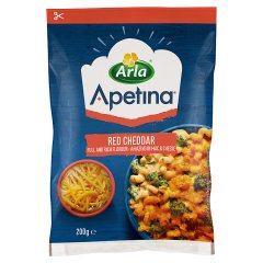 Arla Apetina Ser wiórkowany Red Cheddar 200 g