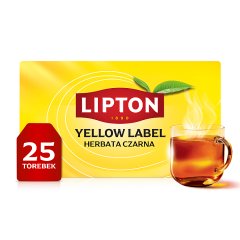 Lipton Yellow Label Herbata czarna 50 g (25 torebek)