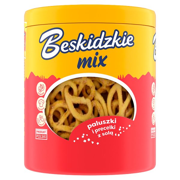 Beskidzkie Mix Paluszki i precelki z solą 275 g