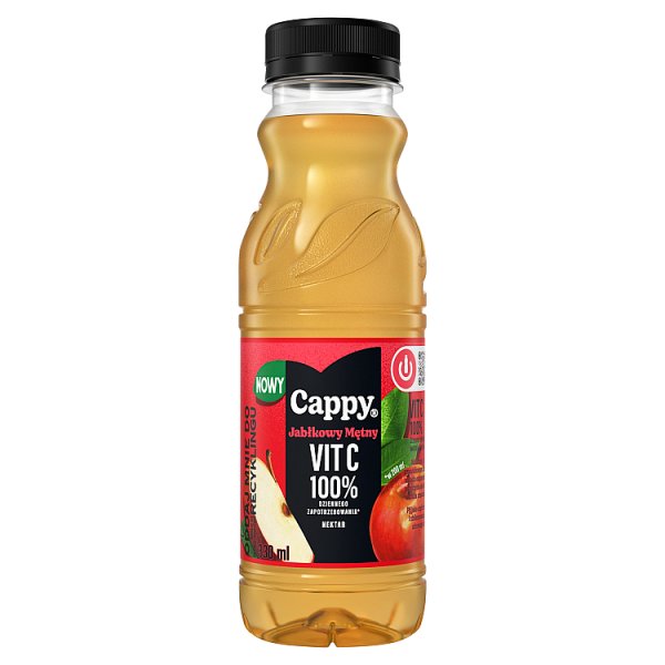 Nektar Cappy jabłko vit C 330ml doliczana jest kaucja 50 gr 