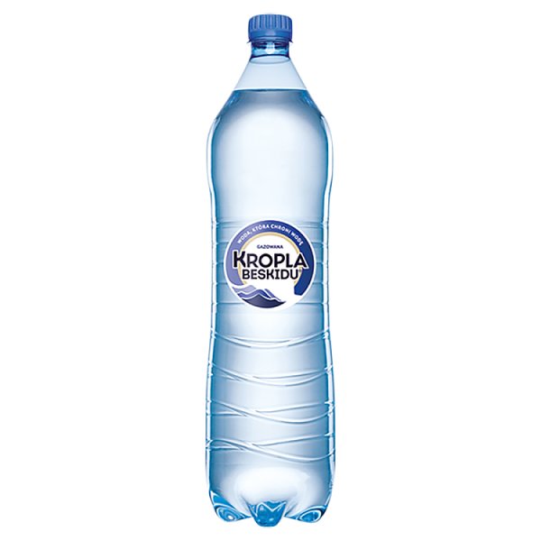 Kropla Beskidu Naturalna woda mineralna gazowana 1,5 l