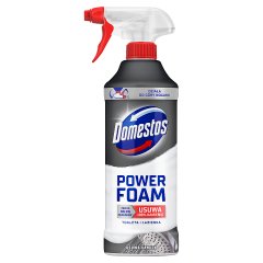 Domestos Power Foam Czyszcząca piana toaleta i łazienka 435 ml