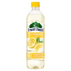 Napój ngaz Żywiec Zdrój z nutą cytryny z sokiem doliczana jest kaucja 0,50 zł
