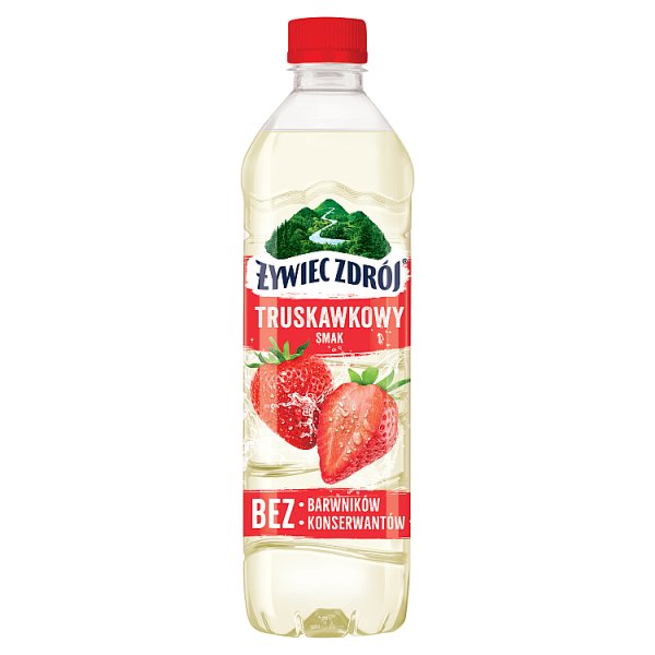 Napój ngaz Żywiec Zdrój z nutą truskawki z sokiem 500ml doliczana jest kaucja 50 gr