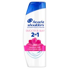Head & Shoulders Smooth & Silky Szampon Przeciwłupieżowy 2 w 1 330 ml. Efekt Świeżości