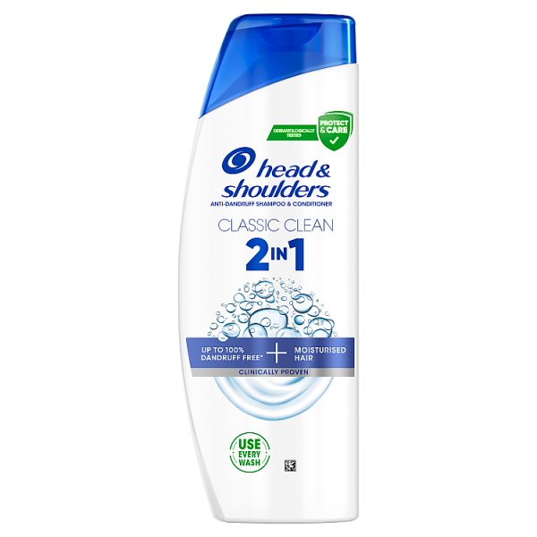 Head &amp; Shoulders Classic Clean Szampon Przeciwłupieżowy 2 w 1 330 ml. Świeży Zapach