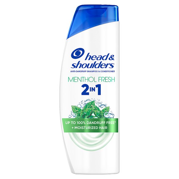 Head &amp; Shoulders Menthol Fresh Szampon Przeciwłupieżowy 2 w 1 330 ml. O Zapachu Mentolu