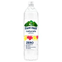 Napój ngaz Żywiec Zdrój naturals z nutą maliny i cytryna doliczana jest kaucja 0,50 zł