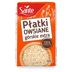 Sante Płatki owsiane górskie extra 500 g
