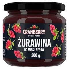 Cranberry Polish Farm Żurawina do mięs i serów 200 g
