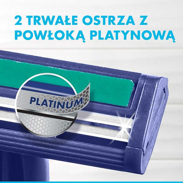 Gillette Blue II Plus Maszynki jednorazowe dla mężczyzn 14 sztuk