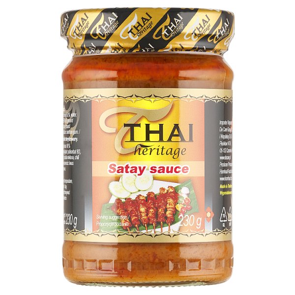 Thai Heritage Sos satay z orzeszkami ziemnymi i miąższem z kokosa 230 g