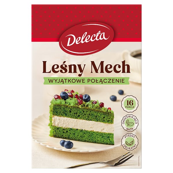 Delecta Leśny mech mieszanka do domowego wypieku ciasta 410 g