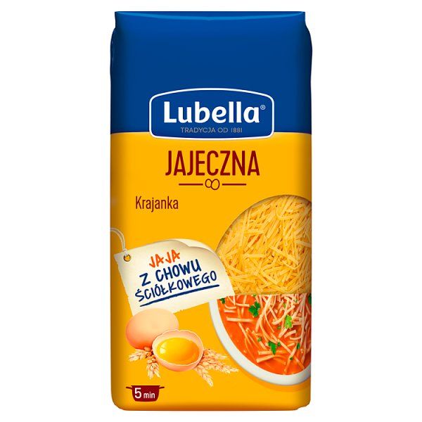 Lubella Jajeczna Makaron krajanka 250 g