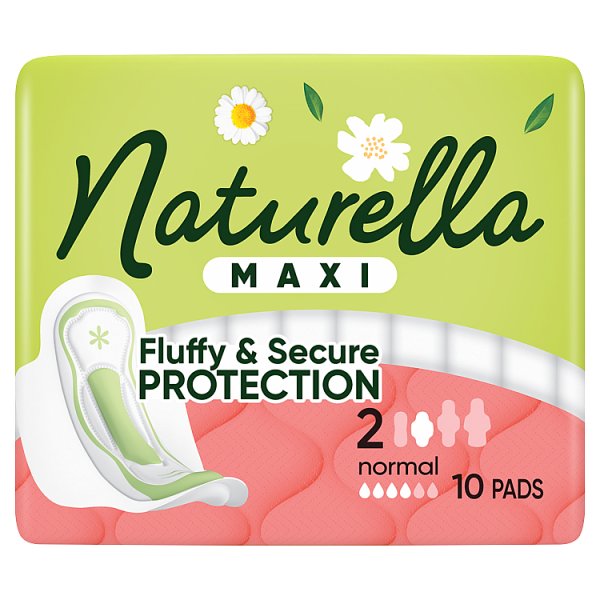 Naturella Classic Normal rozmiar 2 Podpaski ze skrzydełkami, × 10