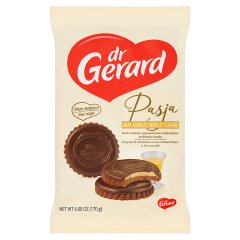 Dr Gerard Pasja Kruche ciasteczko z pysznym kremem o smaku advocat pod kakaową skorupką 170 g