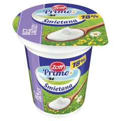 Zott Primo Bez laktozy Śmietana 18 % 180 g