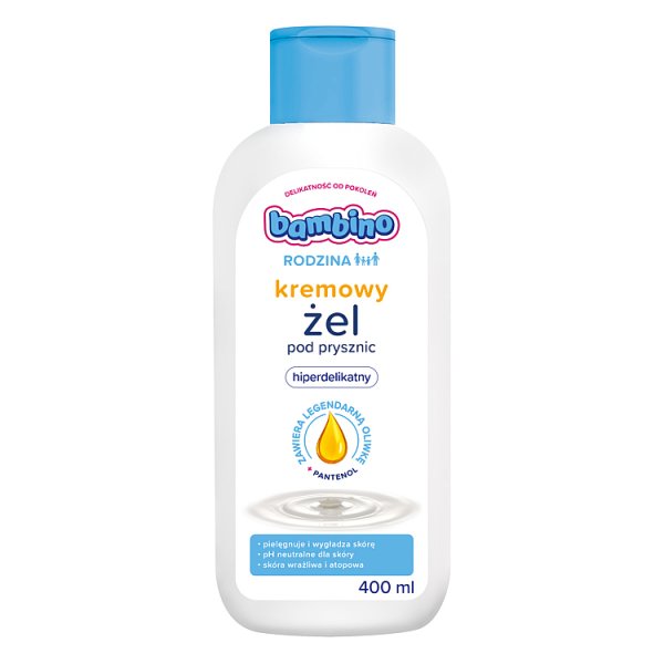 Bambino Rodzina Kremowy żel pod prysznic 400 ml