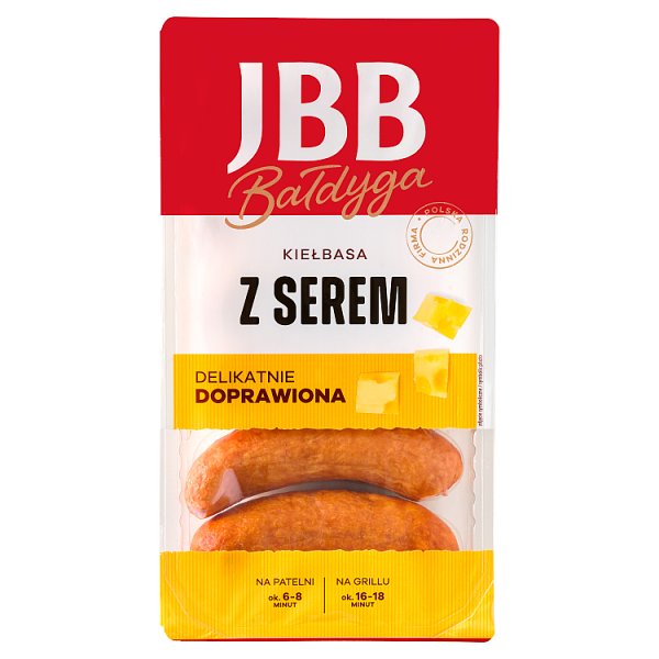 JBB Bałdyga Kiełbasa z serem 470 g