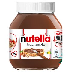 Nutella Krem do smarowania z orzechami laskowymi i kakao 600 g