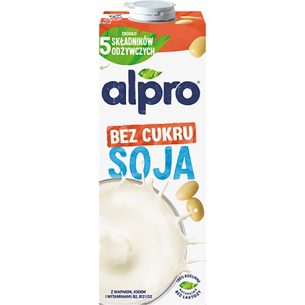 Alpro Napój sojowy bez cukru 1 l