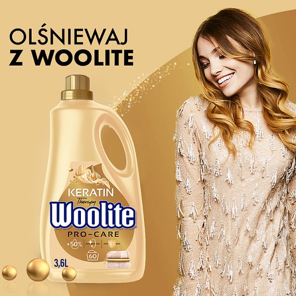 Woolite Keratin Therapy Pro-Care Płyn do prania 3,6 l (60 prań)