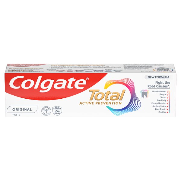 Colgate Total Original multiochronna pasta do zębów z fluorem, miętowa 75 ml