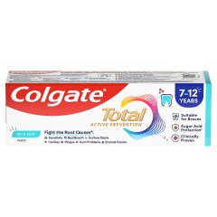Colgate Total Active Prevention Junior 7 - 12 lat pasta do zębów dla dzieci 50 ml
