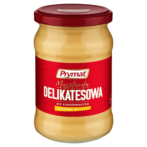 Prymat Musztarda delikatesowa 296 g